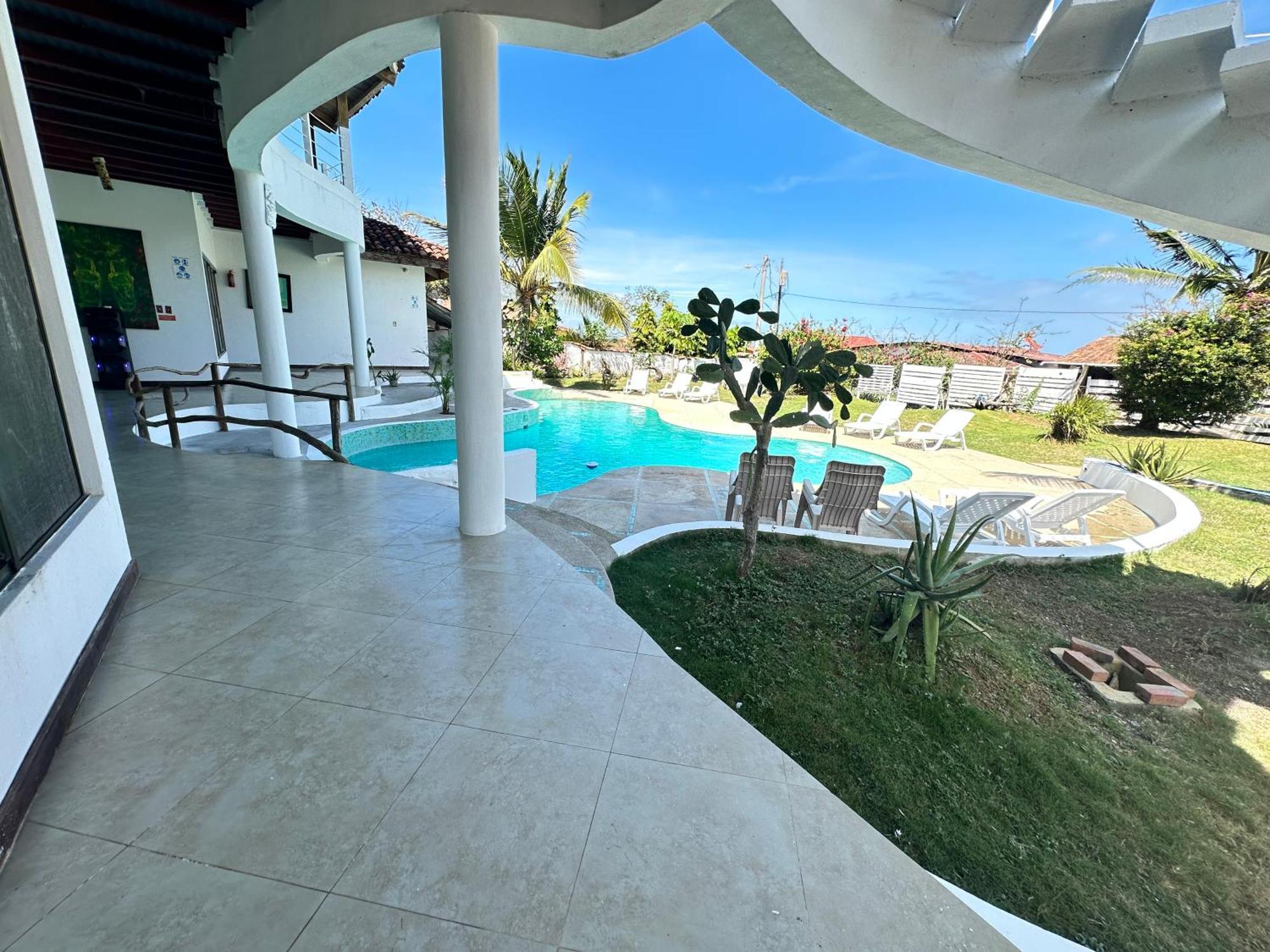 Hotel La Luna Playa El Uverito Las Tablas El Cedro  Bagian luar foto
