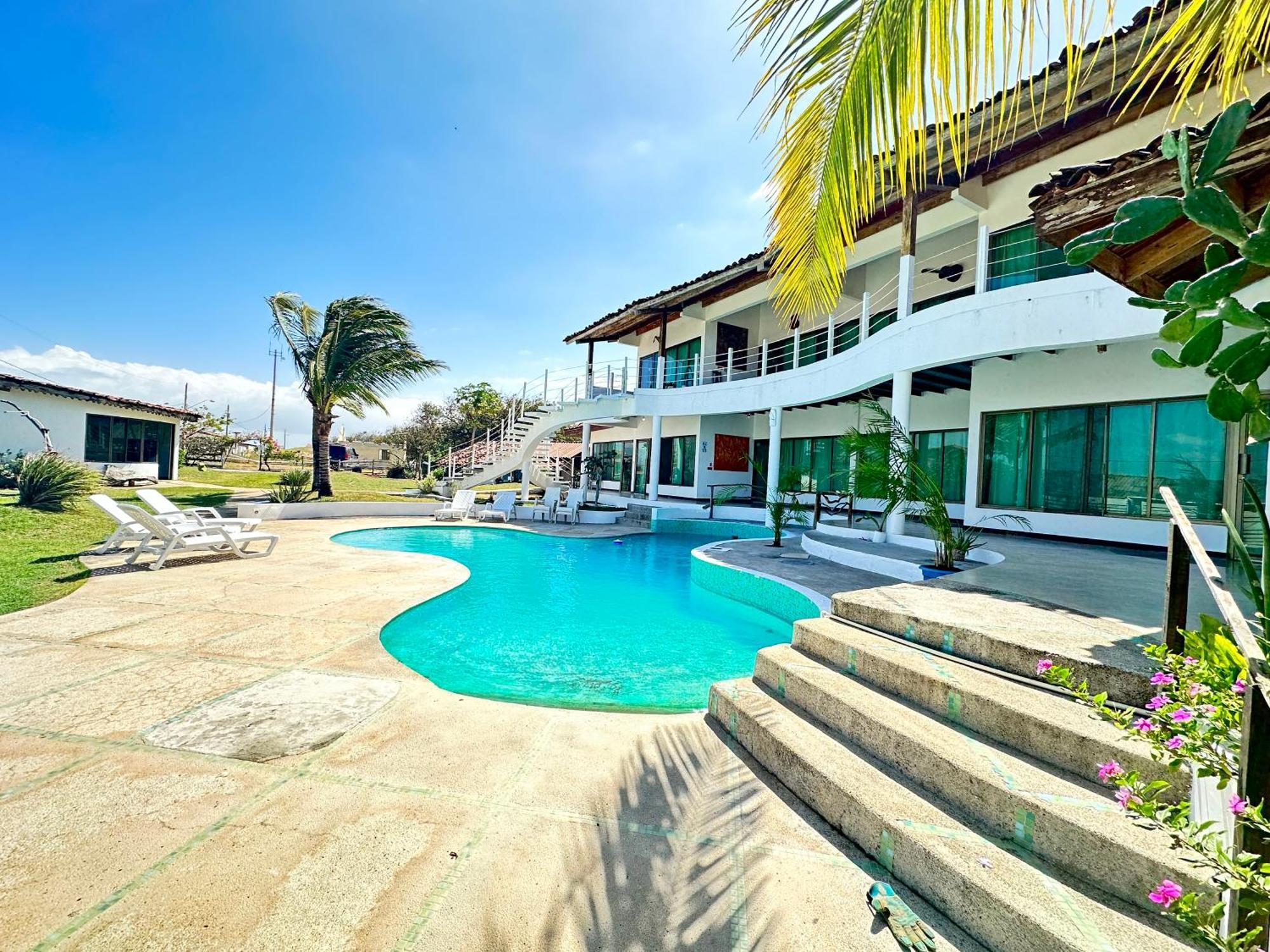 Hotel La Luna Playa El Uverito Las Tablas El Cedro  Bagian luar foto