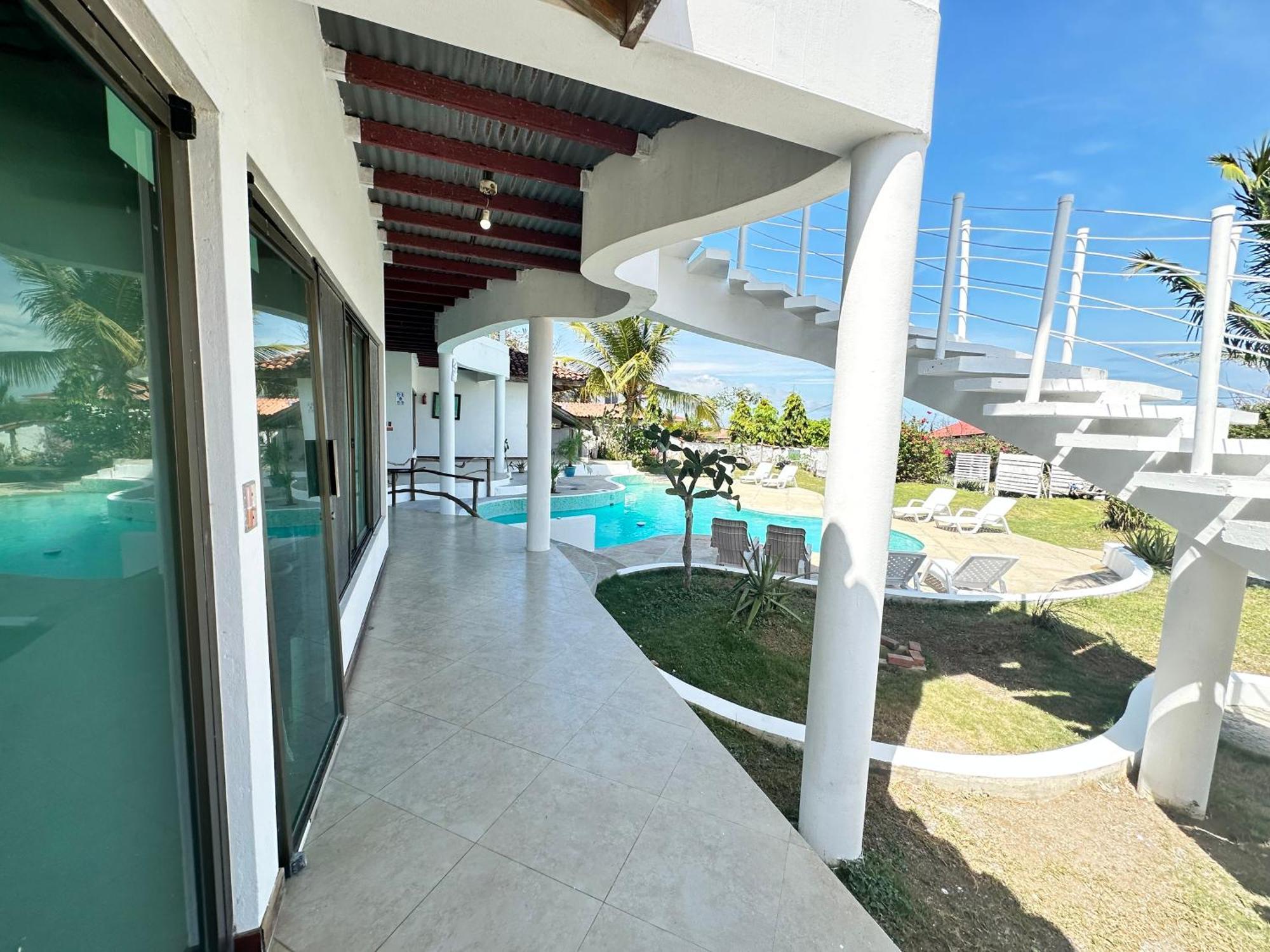 Hotel La Luna Playa El Uverito Las Tablas El Cedro  Bagian luar foto